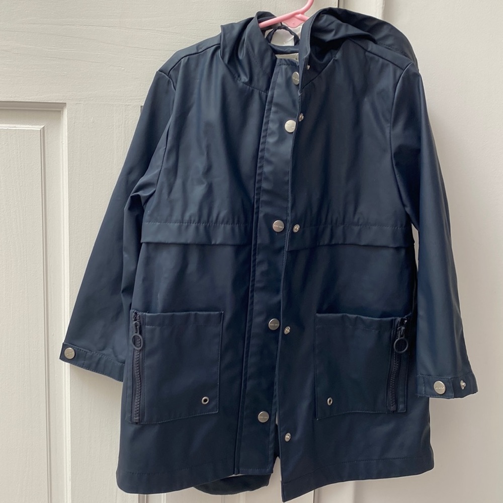 Zara girls rain coat
